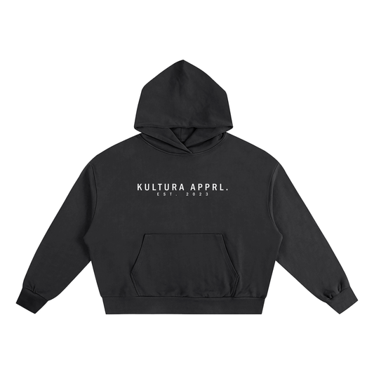Kultura Apparel Heavyweight Boxy Hoodie – Minimalist Edition